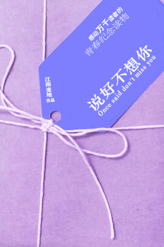史上最感人爱情:说好不想你(大哥的幸福)封面
